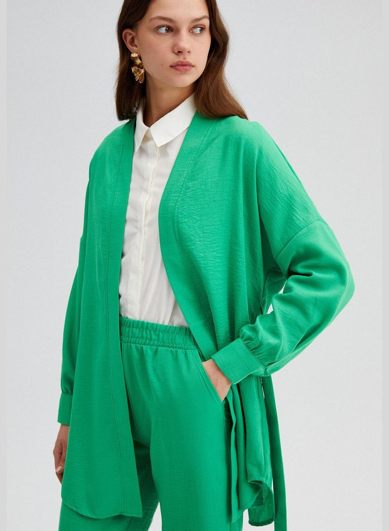 Touche طقم كيمونو بمظهر الكتان - Image 4