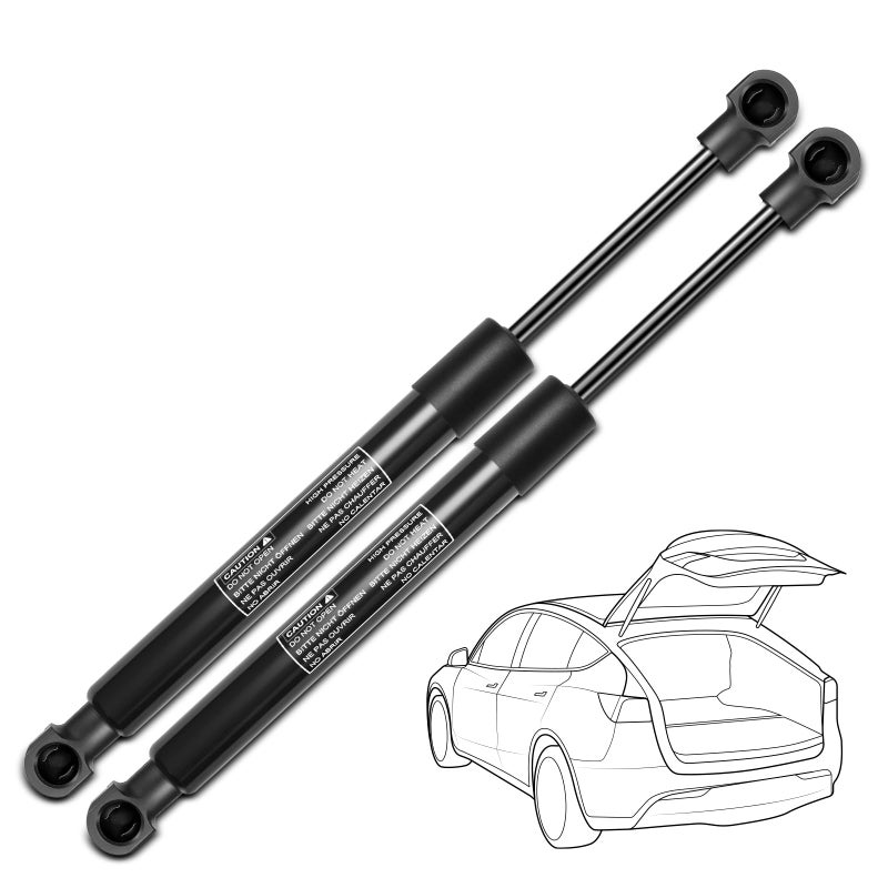 YHTAUTO Set of 2 Rear Trunk Lid Lift Support Liftgate Shock Struts Replacement for 2003-2008 BMW E85 Z4 Convertible - Image 1