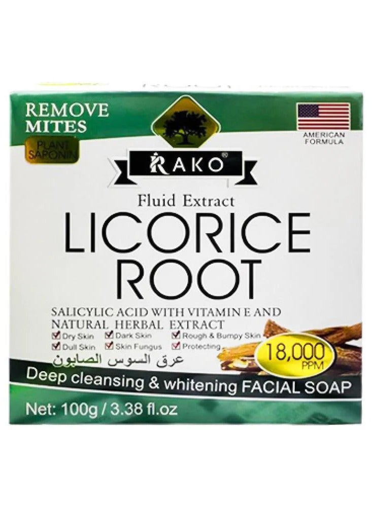 RAKO Deep Cleansing And Whitening Soap With Licorice 100 g