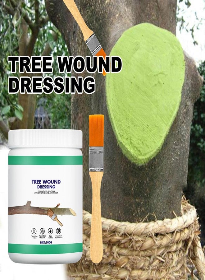 Zriechs SKUBIS Tree Wound Pruning Sealer, Tree Wound Dressing with Brush, Tree Wound Sealer Healing Paste,Quick Recovery of Tree and Bonsai (1 PCS) - Image 2