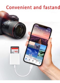 Super ZYouth SD Card Reader for iPhone/iPad, Micro SD Card Reader with Dual Slots Compatible with iPhone  - Image 3