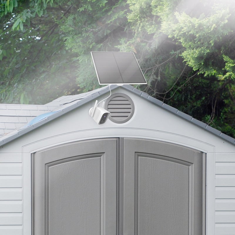 Feit Electric Solar Panel Continuous Charger Panel/SOL/CAM Compatible Feit Electric Smart Outdoor Camera CAM/WM/WiFi/BAT, 9ft Cord, Micro-USB, Adjustable Mounting Bracket - Image 5