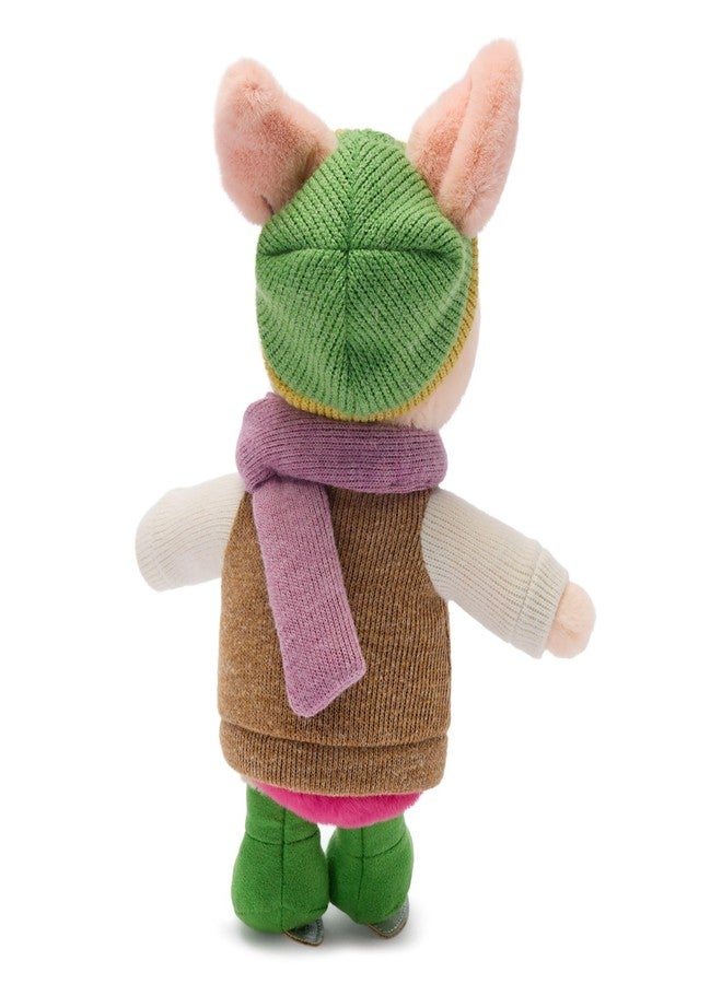Disney Store Official Piglet Ice Skating Plush - Cute Stuffed Animal for Winter Fun - The Perfect Plushie Inspired by The Many Adventures of Winnie The Pooh - Image 4