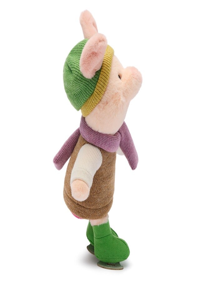 Disney Store Official Piglet Ice Skating Plush - Cute Stuffed Animal for Winter Fun - The Perfect Plushie Inspired by The Many Adventures of Winnie The Pooh - Image 3