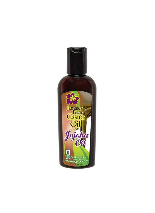 Hollywood Beauty Jamaican Black Castor Oil W/Jojoba Oil 3 Oz (Pack Of 2)  - Image 1