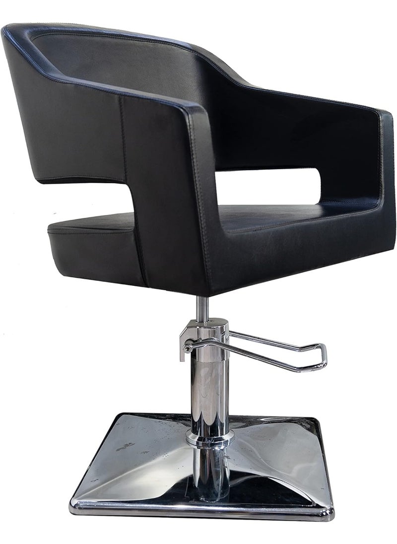 Meishida MEISHIDA Vintage Salon Chair: 360-Degree Hydraulic Rolling Barber Chair, Ideal for Barbershops, Hair Salons, and Spa Use  - Image 1