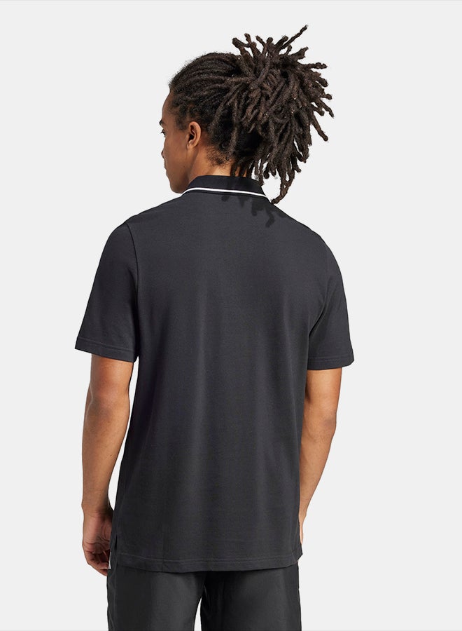 Adidas Essentials Small Logo Piqué Polo Shirt - Image 2