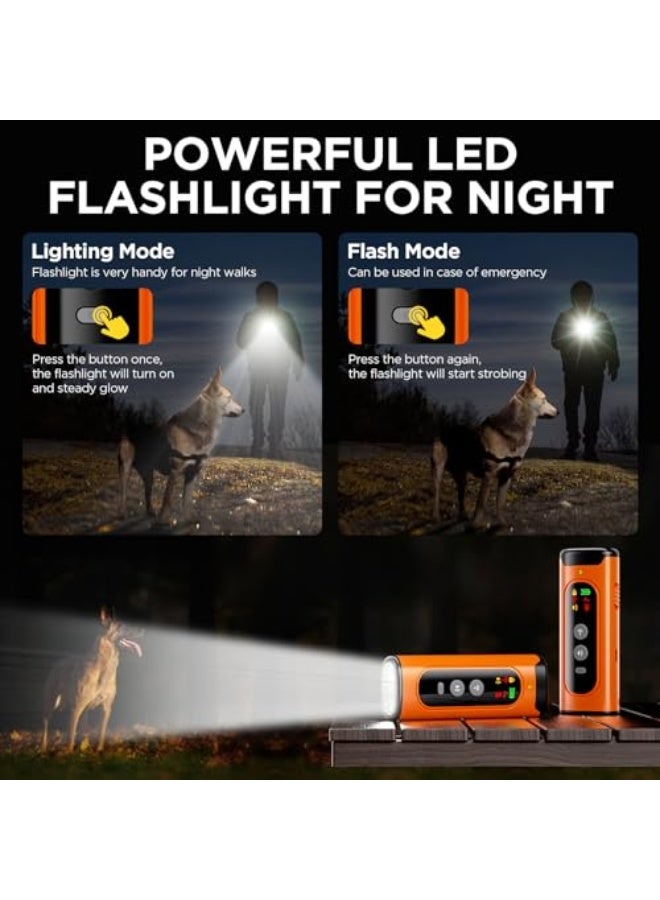 2024 Dog Bark Deterrent Device, Anti-Bark Device for Dog Training & Behavior Aid, No Need to Yell or Pat, Simply Point at The Dog Within 35ft, Ultra-Bright LED Flashlight | Bark Collar Alternative - Image 3