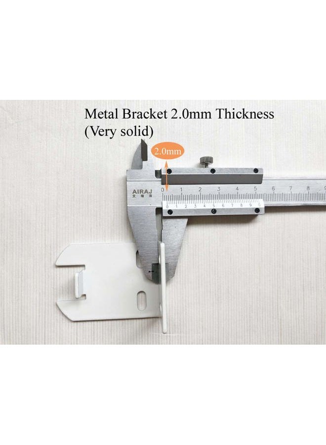 Luanxu Roller Blind Repair Kit, Complete with 38mm Roller Blind Mechanism, Roller Blind Chain and Metal Bracket, Metal Core Clutch, Long Lifespan, Heavy Duty - Image 5