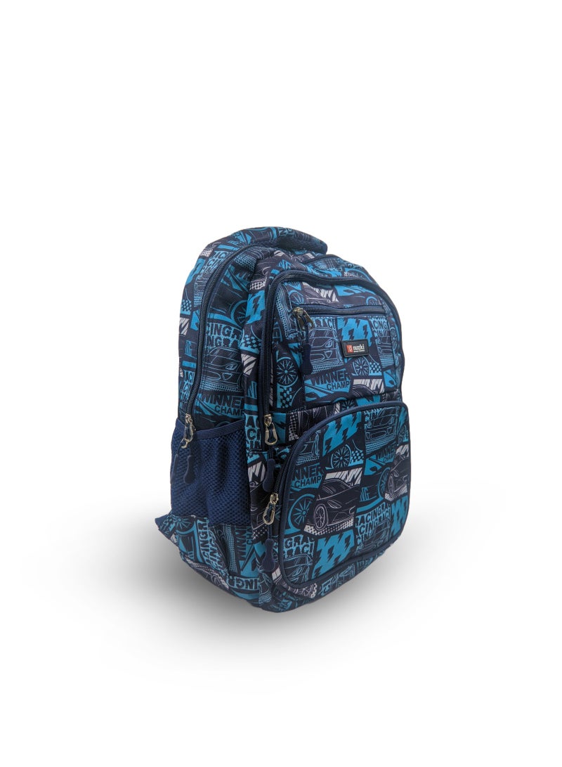 نوزكي حقيبة مدرسية للأطفال مكونة من 3 قطع/مجموعة - مثالية لحقيبة ظهر الطلاب، وحقيبة المدرسة، وحقيبة الأقلام، وصندوق الغداء . 17 بوصة - Image 4