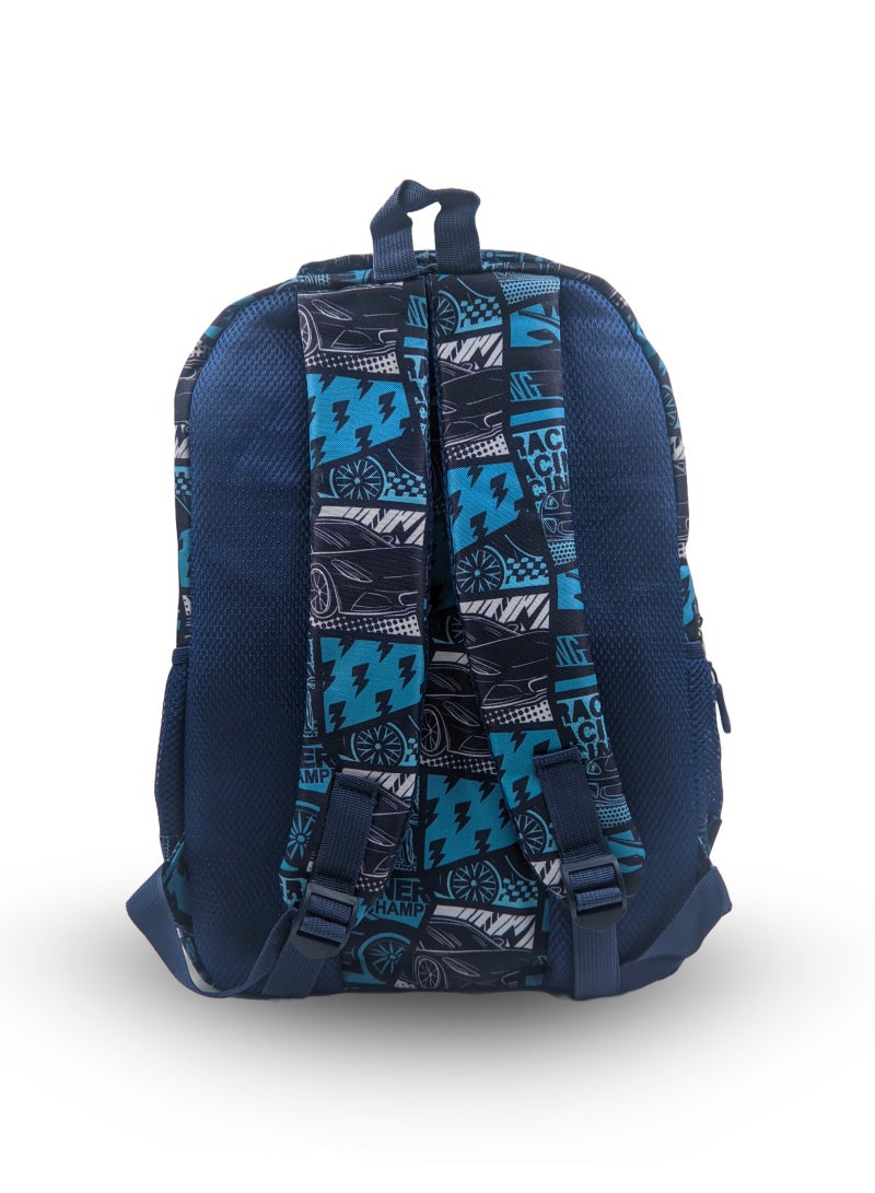 نوزكي حقيبة مدرسية للأطفال مكونة من 3 قطع/مجموعة - مثالية لحقيبة ظهر الطلاب، وحقيبة المدرسة، وحقيبة الأقلام، وصندوق الغداء . 17 بوصة - Image 5