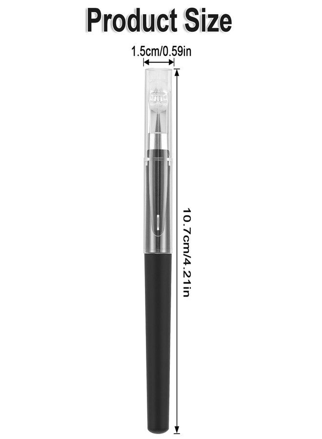 MBAIYO Mini Gel Pens, 10 PCS 0.5mm Black Ink Pocket Pen Bulk, Small Pocket Gel Pen Black Ink 4.16 Inch Short Smooth Writing Pens Quick Dry for Purse Office School Supplies Journaling Notebook Notepad - Image 4