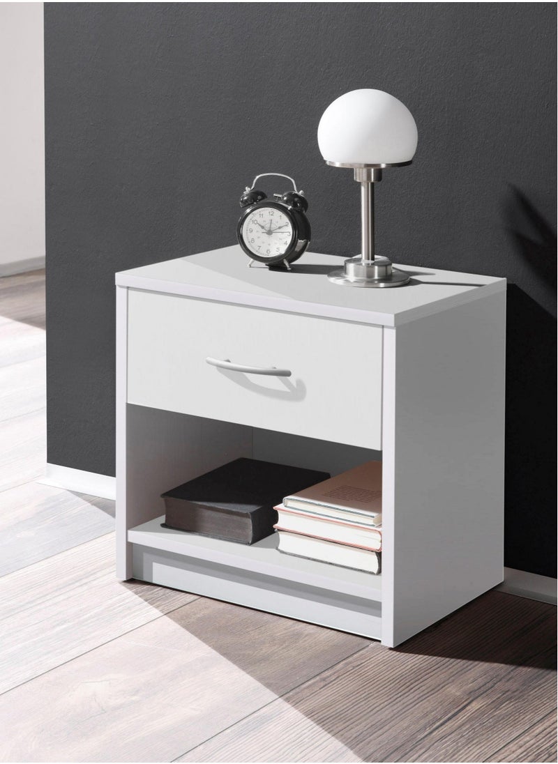 Gad Woods Comod MDF wood- 40 *40 * 49- White- GAD WOODS  - Image 3