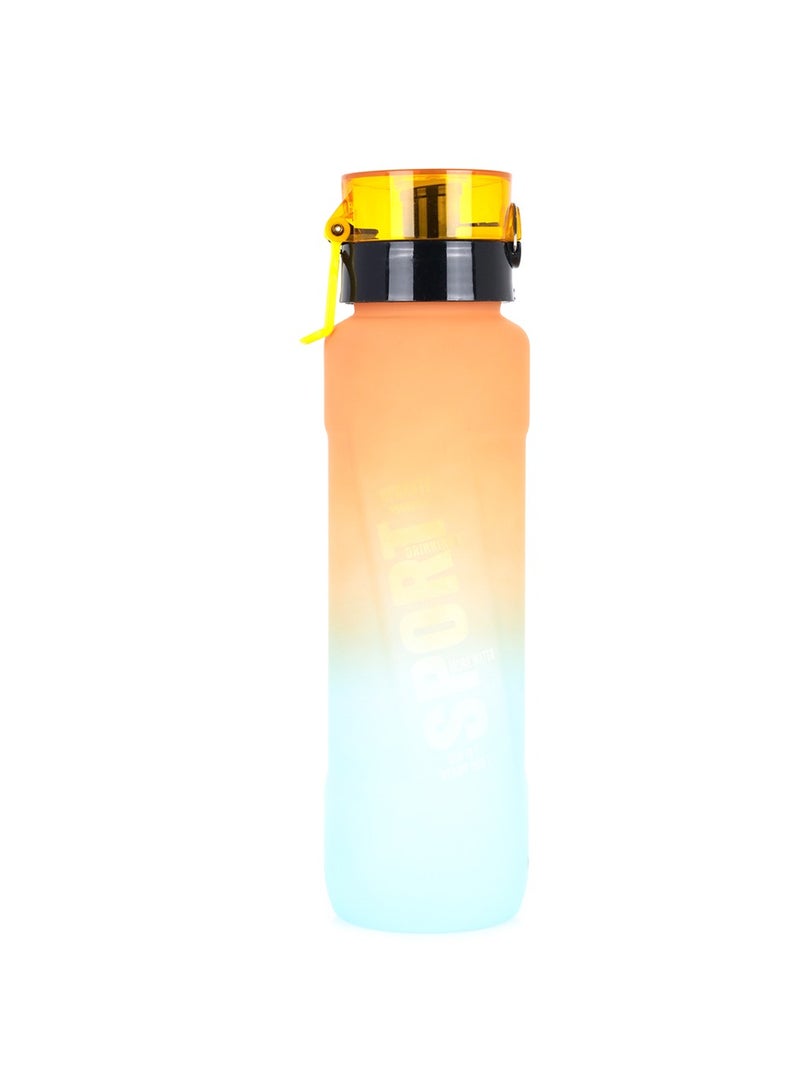 Nova kids Water Bottle 1000 ML, Orange - Image 2