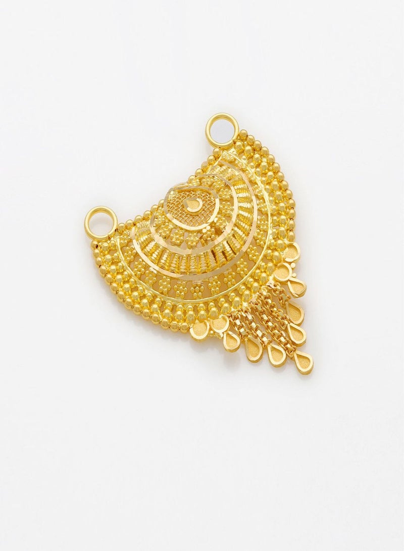 Malabar Gold and Diamonds 22 Carat 916 Purity Yellow Gold Pendant TN4142203Y For Women  - Image 3