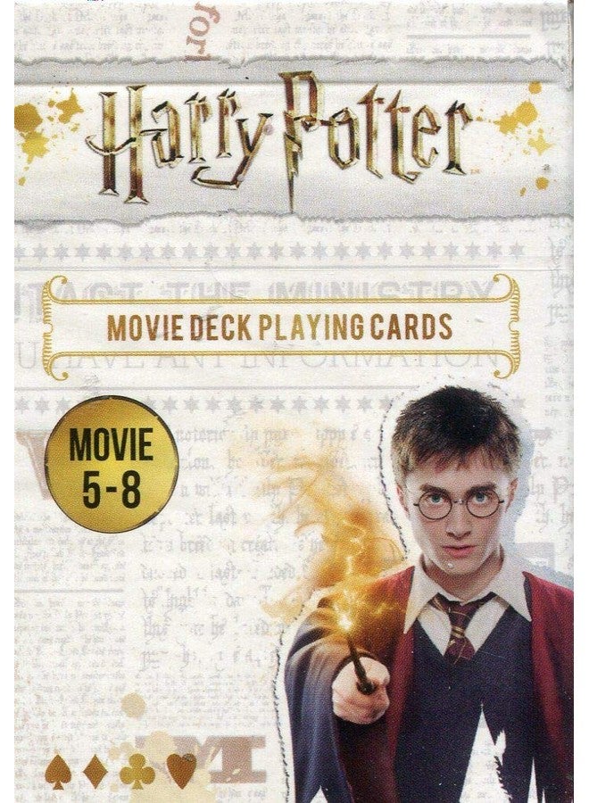 Cartamundi 108174128b Harry Potter Playing Cards (Movies 5-8), - Image 1