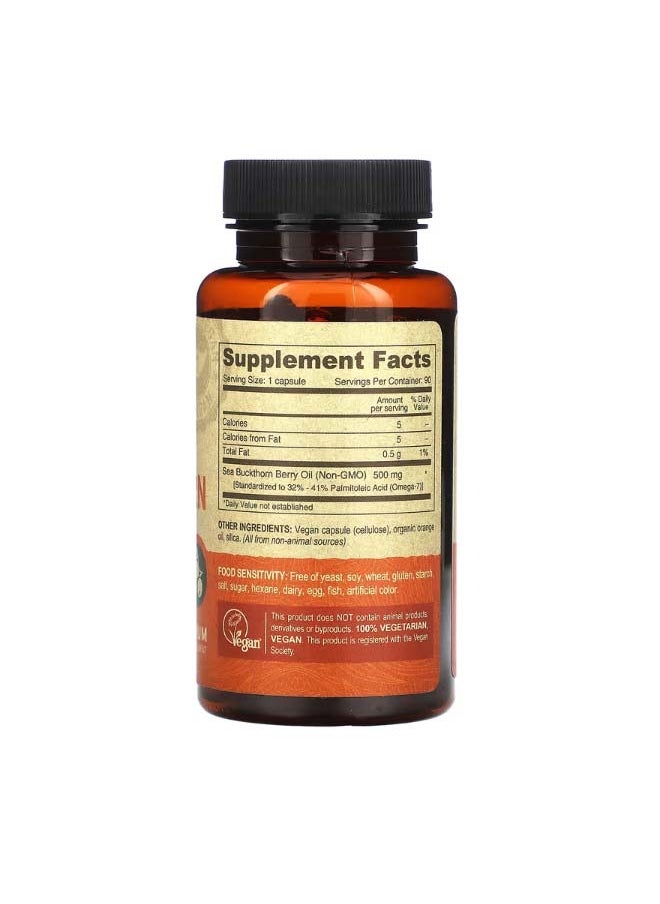 Deva Vegan Sea Buckthorn Berry Oil 90 Vegan Caps  - Image 2