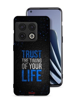 Tolwak OnePlus 10 Pro 5G Protective Case Cover Trust The Timing Of Your Life  - Image 1