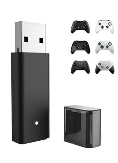 Wireless Adapter for Xbox One Controller - USB Dongle Compatible with PC, Laptops, Tablets, Windows 7/8/8.1/10/11, Works with Xbox One, One S, One X, Elite 1 & Elite 2 Controllers.