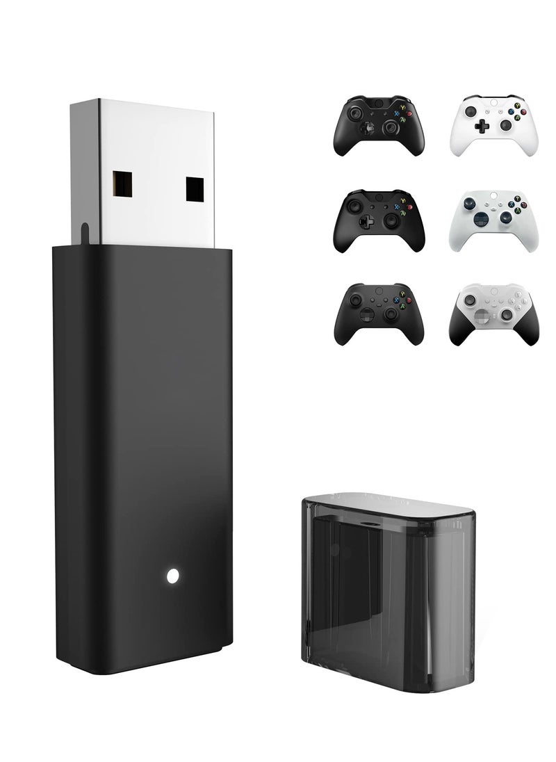 Generic Wireless Adapter for Xbox One Controller - USB Dongle Compatible with PC, Laptops, Tablets, Windows 7/8/8.1/10/11, Works with Xbox One, One S, One X, Elite 1 & Elite 2 Controllers.  - Image 1