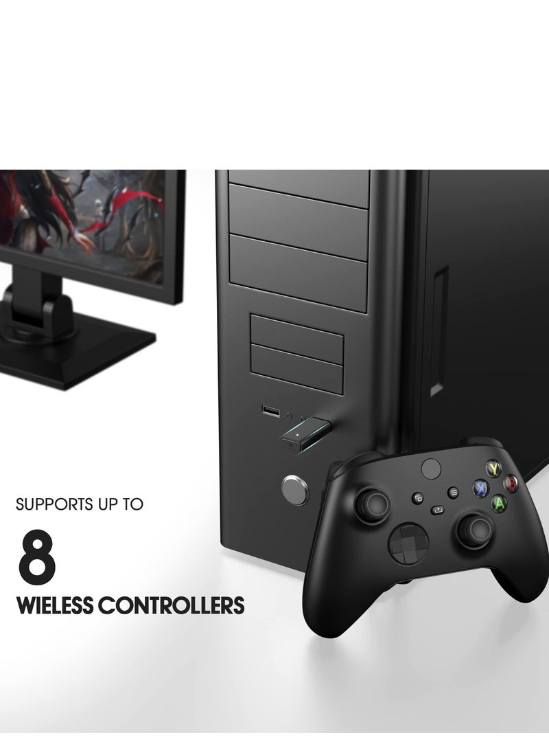 Generic - Wireless Adapter for Xbox One Controller - USB Dongle Compatible with PC, Laptops, Tablets, Windows 7/8/8.1/10/11, Works with Xbox One, One S, One X, Elite 1 & Elite 2 Controllers. - Image 1