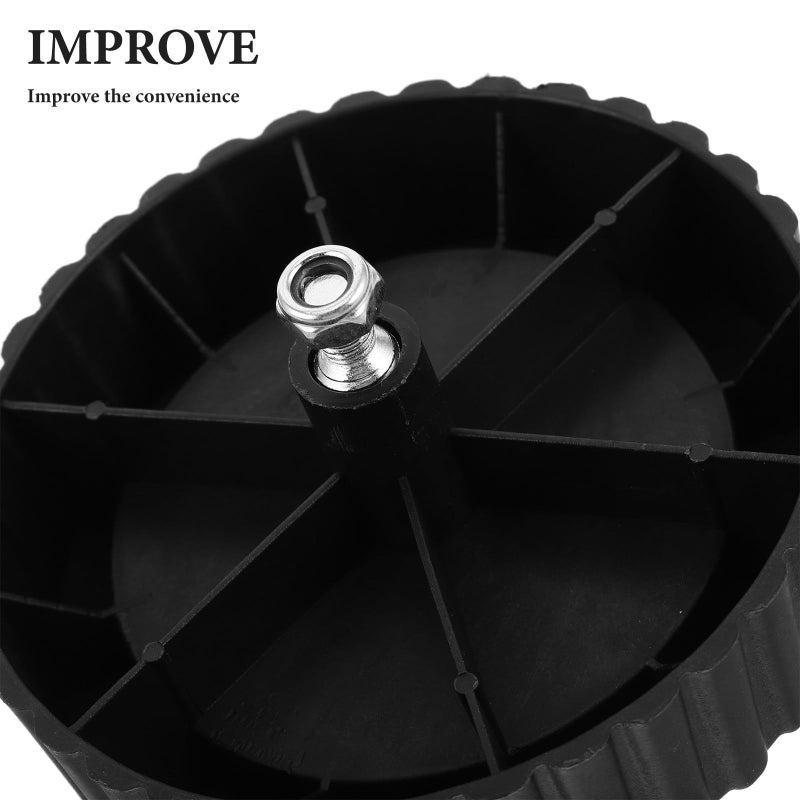 Lawn Mower Auxiliary Support Wheels 2pcs Adjustable Detachable for Trimmer - Image 4
