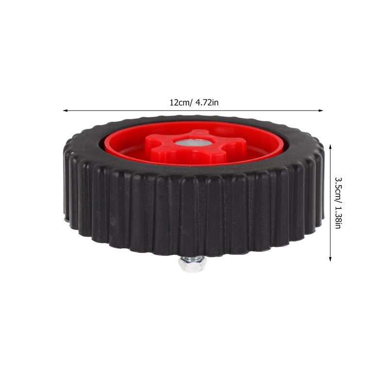 Lawn Mower Auxiliary Support Wheels 2pcs Adjustable Detachable for Trimmer - Image 3