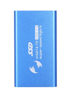 نيبمينينت محول خارجي لمحرك أقراص SSD من mSATA إلى USB3.0 أزرق  - Image 1
