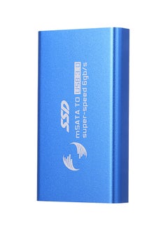 نيبمينينت محول خارجي لمحرك أقراص SSD من mSATA إلى USB3.0 أزرق  - Image 2