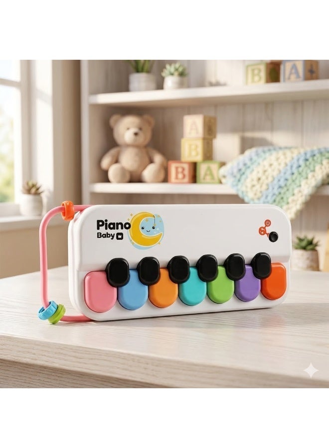 Illuminated Musical Kids Piano | Musical Keyboard for Children with Lights | Multi-Sound Toy Piano for Kids | Children’s Piano Keyboard with Musical Sounds and Lights | Interactive Educational Kids Keyboard | Small Kids Piano with Lights and Music | Educational Musical Instrument for Toddlers - Image 3