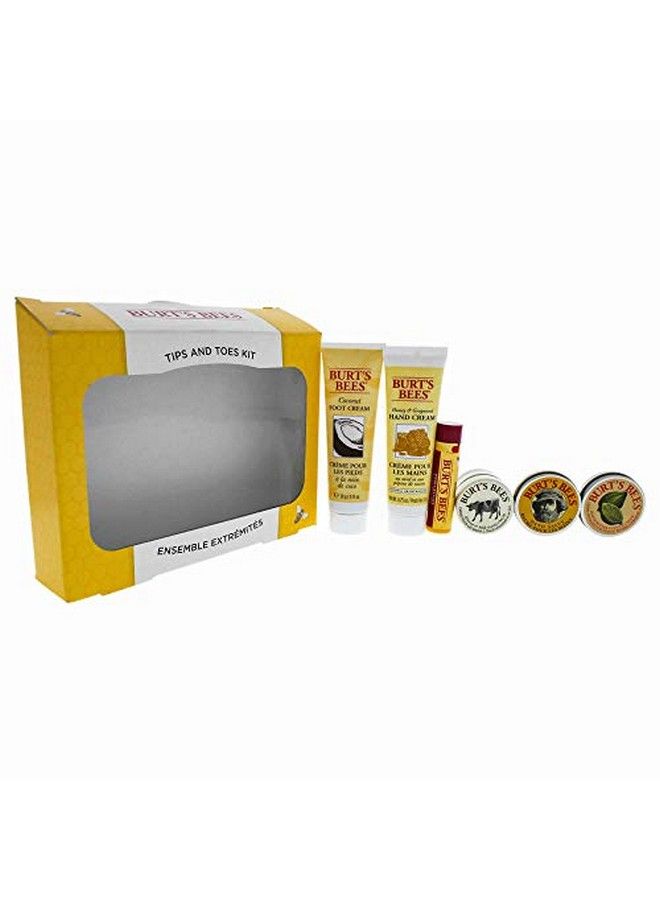 Burt's Bees Tips & Toes 6 Piece Kit For Women - Image 1