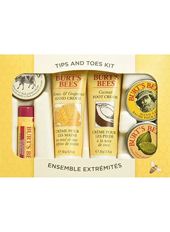 Burt's Bees Tips & Toes 6 Piece Kit For Women - Image 4