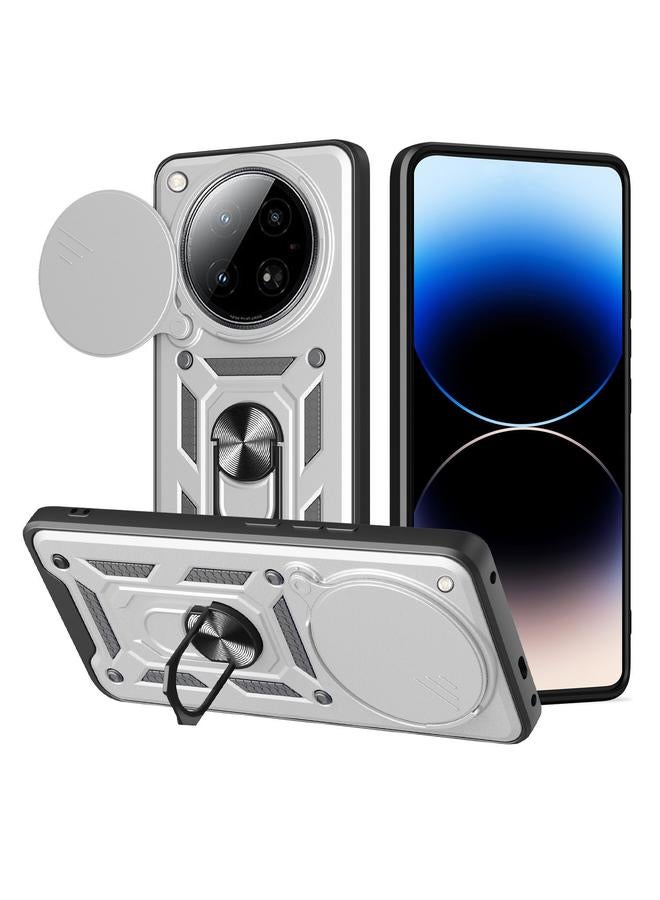 S-TOP Case For Infinix Zero 40 4G Sliding Camera Cover Design TPU+PC Phone Case - Image 1
