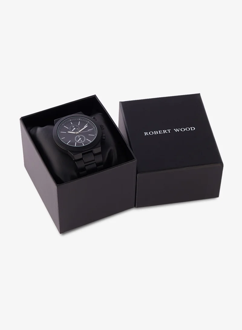 Robert Wood  Metal Strap Analogue Watch for Men | Best Price UAE
