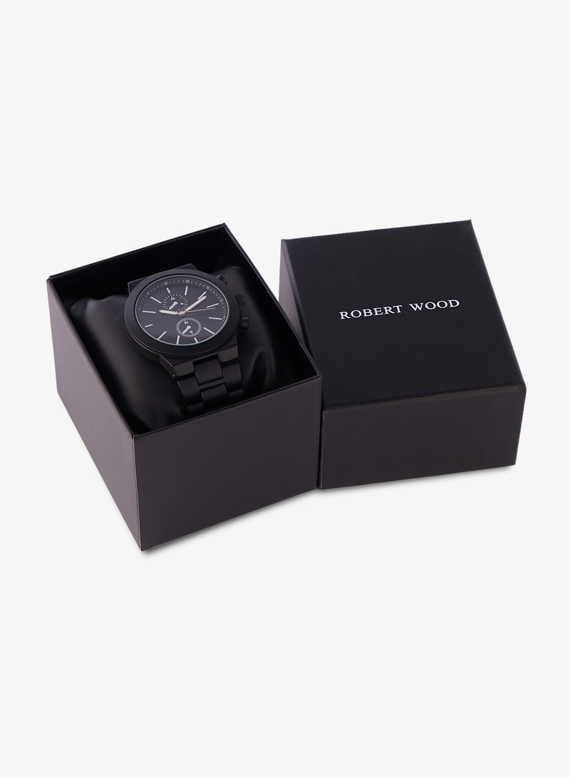 روبرت وود ساعة يد معدنية تناظرية - Image 5