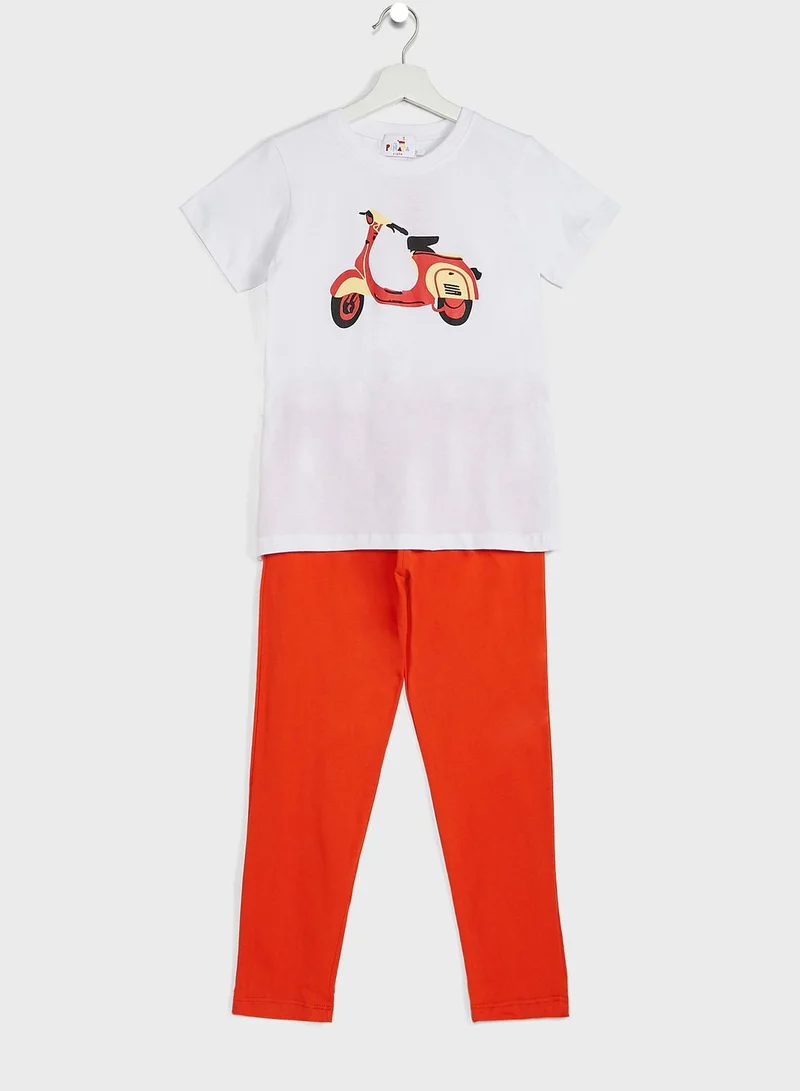 Pinata Boys T-Shirt Pyjamas Sets