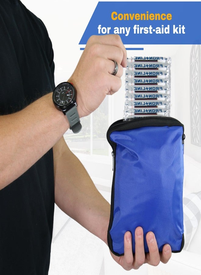 FrontLine Povidone Iodine Swabs, Antiseptic Swabsticks, Iodine Solution, Cleansing Cotton Swab, Individually Wrapped Medical Supplies, Wound Care, First Aid, Wound Cleaner, Box of 50 - Image 4