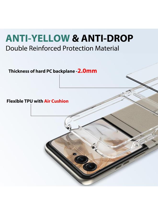 S-TOP Case For Motorola Razr 60 / Razr 2025 Scratchproof Acrylic TPU Phone Case - Image 5