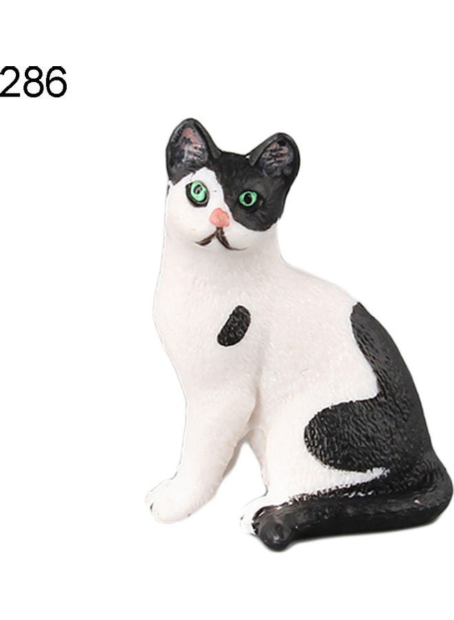 مجسم بتصميم قطة صغيرة مصنوع من بلاستيك PVC للأطفال