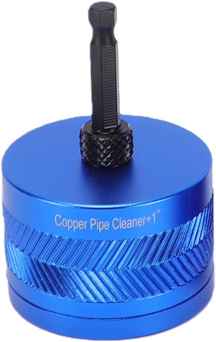 Generic Copper Pipe Brush Efficient Power Removes Rust and Oxide for Plumbing Welding Prep Drills Attachments 1/2", 3/4", 1" Size for Pipe Installers (9pcs Replace Brush) - Image 5