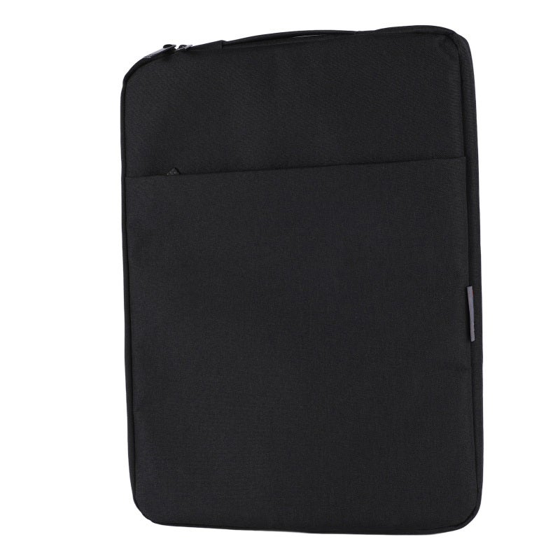 HAWEEL 16 to 16.7 Inch Laptop Sleeve Tablet Case with Front Pocket - Smoothing Zipper Durable Polyester Sleeve with Elastic Handle for Office School Travel - Image 4