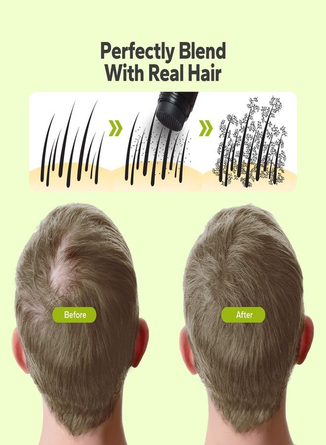 StyleShark Hair Fibers for Thinning Hair - Premium Thickening Powder (28g) for Instant Volume, Increased Density, Styling for Women & Men (Light Blonde) - Image 4