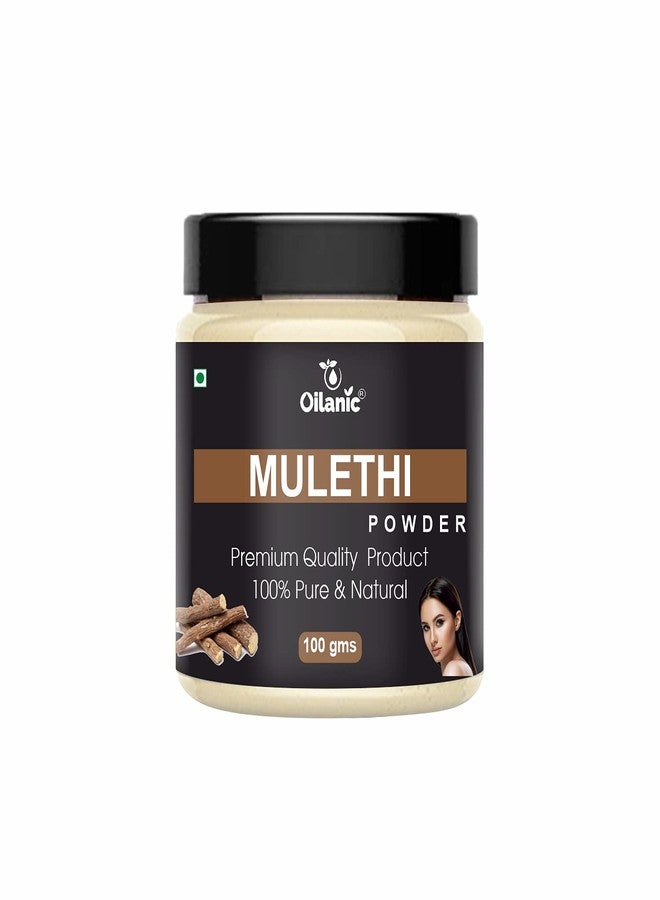 Oilanic 100% Pure & Natural Mulethi Powder- For Skin & Hair(100gm) - Image 2