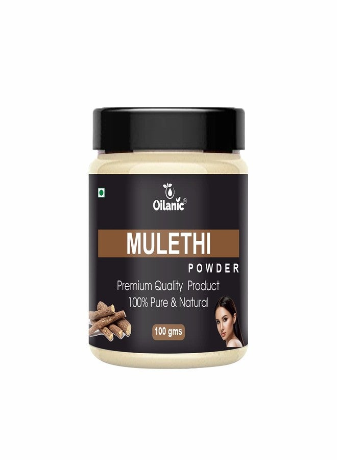 Oilanic 100% Pure & Natural Mulethi Powder- For Skin & Hair(100gm) - Image 3