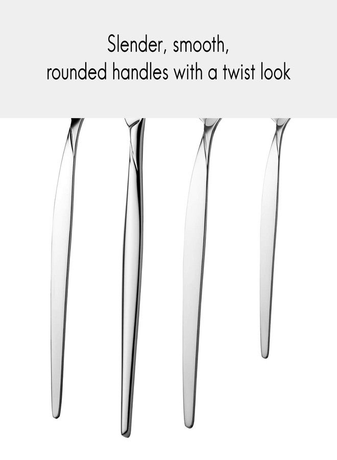 Viners Premium International Twist 18/0 Stainless Steel 16 Pcs Cutlery Gift Set for Dining Table, Kitchen | Rustproof Luxury Flatware - Image 4