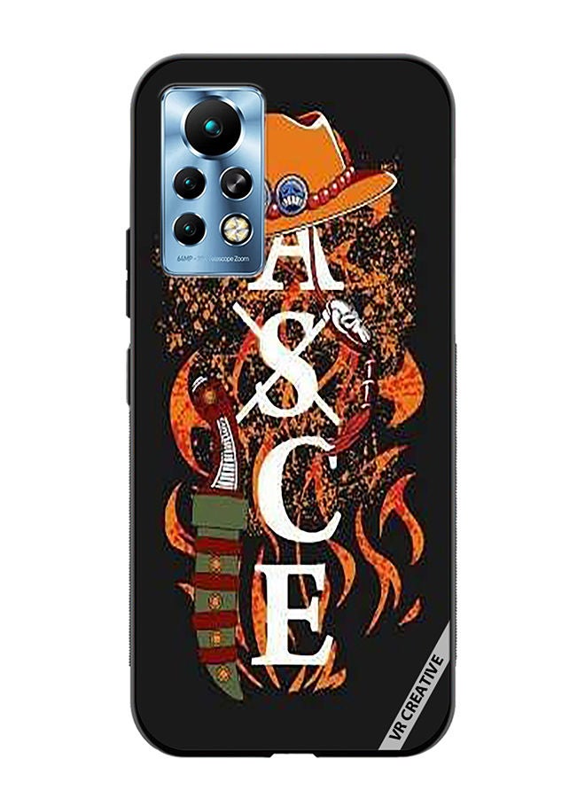 VR CREATIVE Protective Case Cover For Infinix Note 11 Pro Fire First Ace Design Multicolour - Image 1