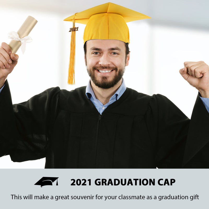 2 pcs Practical Graduation Meaningful Bachelor Hat (Free Size) - Image 4