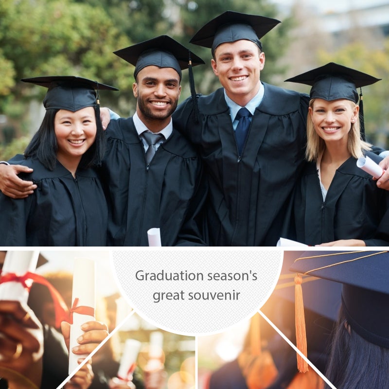 2 pcs Practical Graduation Meaningful Bachelor Hat (Free Size) - Image 3