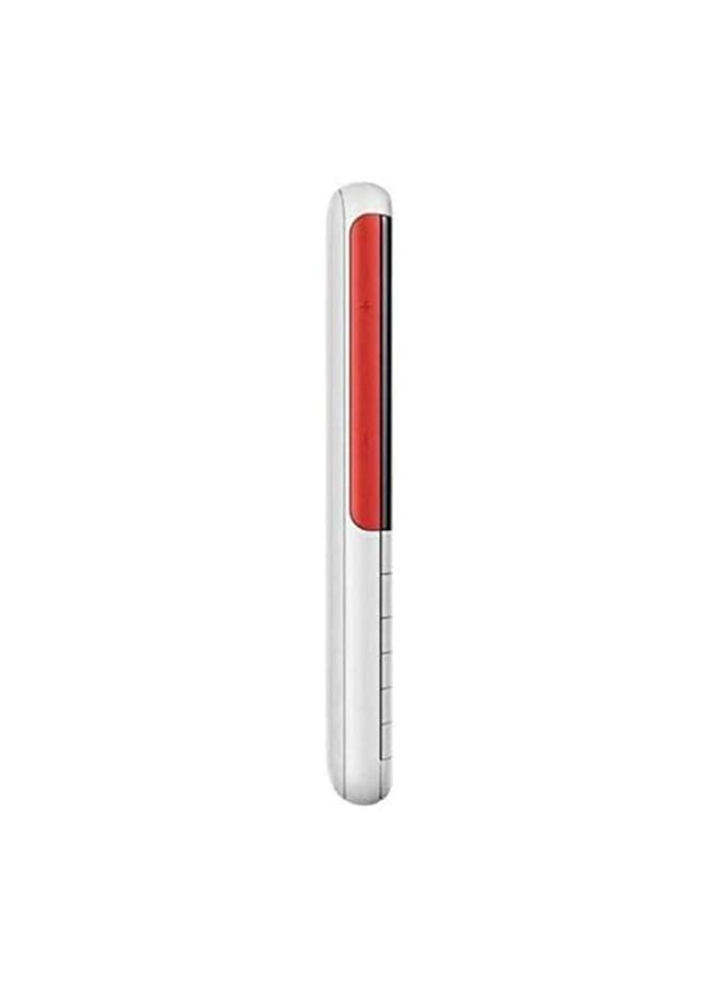 Gonice - The 5310 Dual SIM 4G phone offers powerful performance and ample storage capacity with a stylish White and red design - Image 1