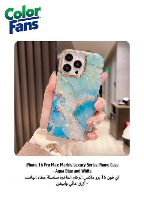 iPhone 16 Pro Max Marble Luxury Series Phone Case